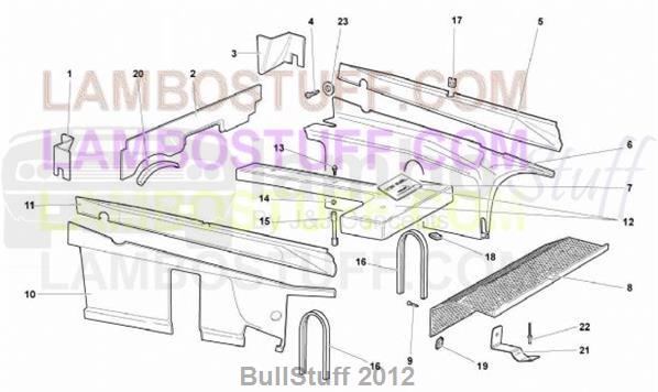 2007 Lamborghini MURCIELAGO LP 640 COUPE ARABIA AESTHETIC HEAT (825.04.00)